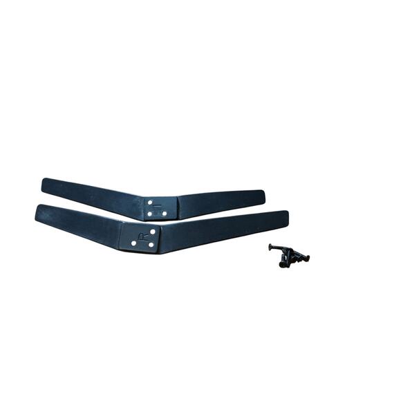 JVC LT-50E560 50" TV Stand Legs With Screws Part# MSF-50 Black Replacement Parts - Picture 4 of 8